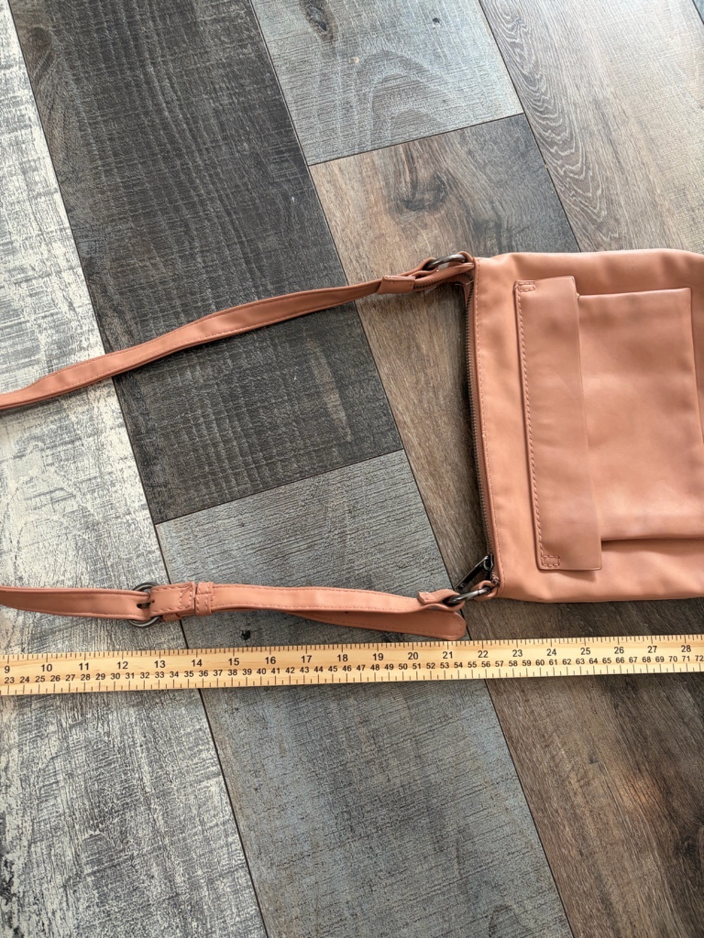 Universal Thread Cognac Blush Faux Leather Crossbody Bag | Target - Picture 6 of 8